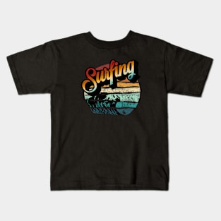 Summer Surfing Kids T-Shirt